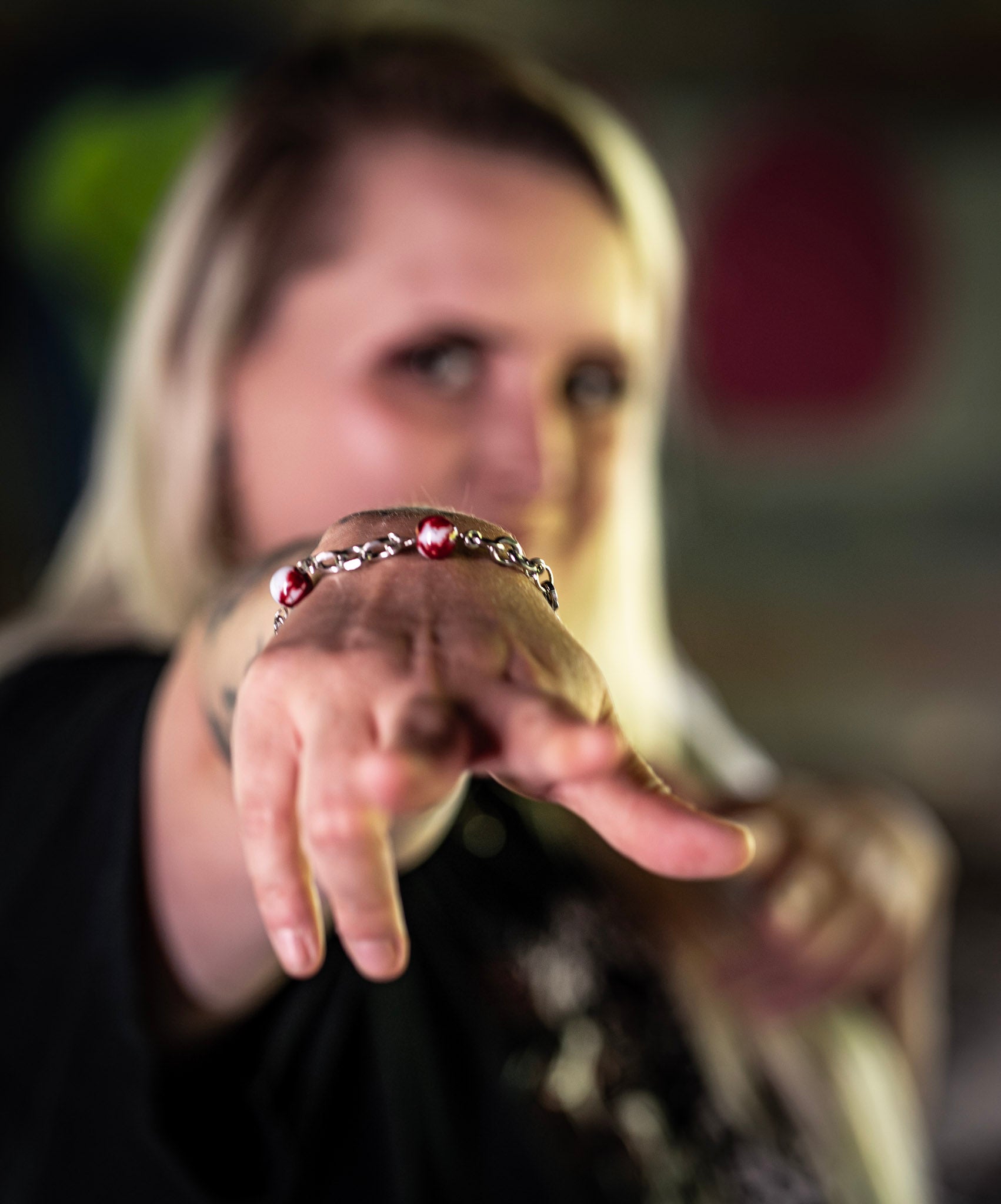 Strange Angel Creations jewelry worn and styled