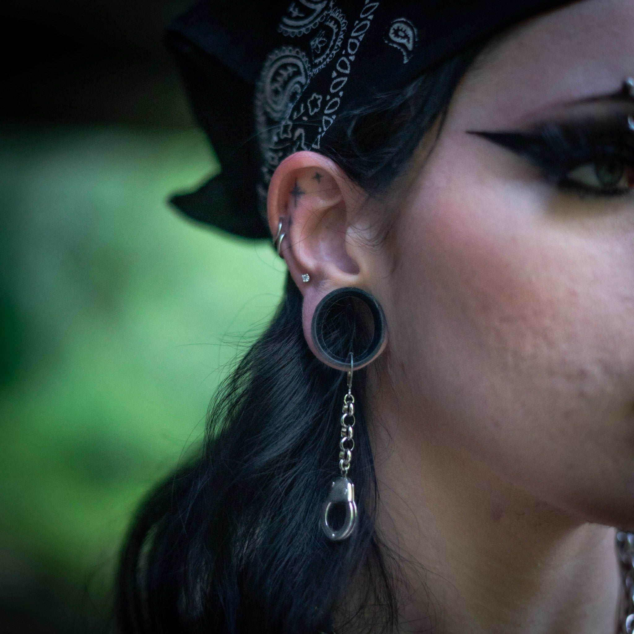 Strange Angel Creations jewelry worn and styled